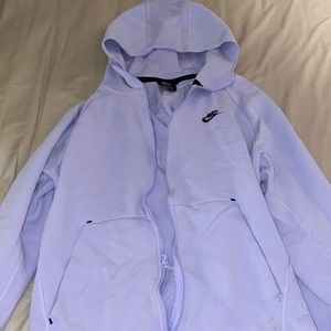 Lavender Nike Zip Sweatshirt